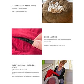 giant bean bag chair: giant bean bag chair